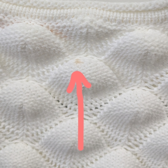 See By Chloé Cloud Dancer Checker Knit Sweater - Picture 6 of 7